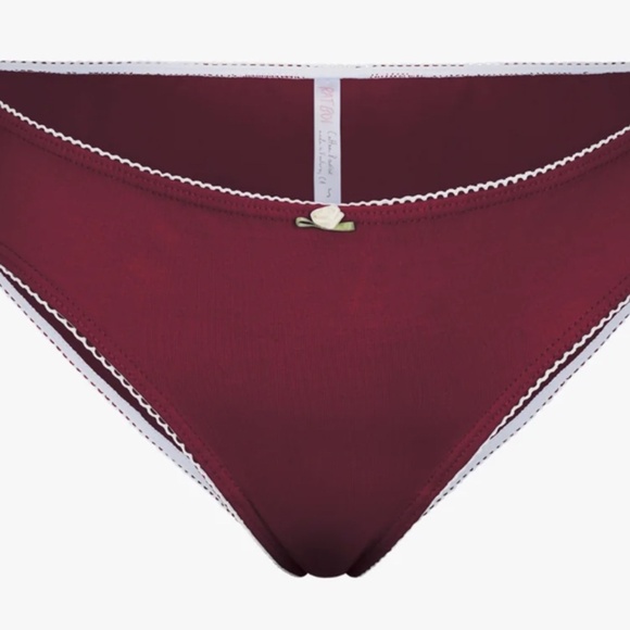 Low Rise Underwear in Bordeaux - Picture 5 of 7
